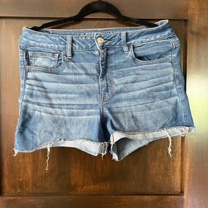 American Eagle Medium Wash Denim Shorts